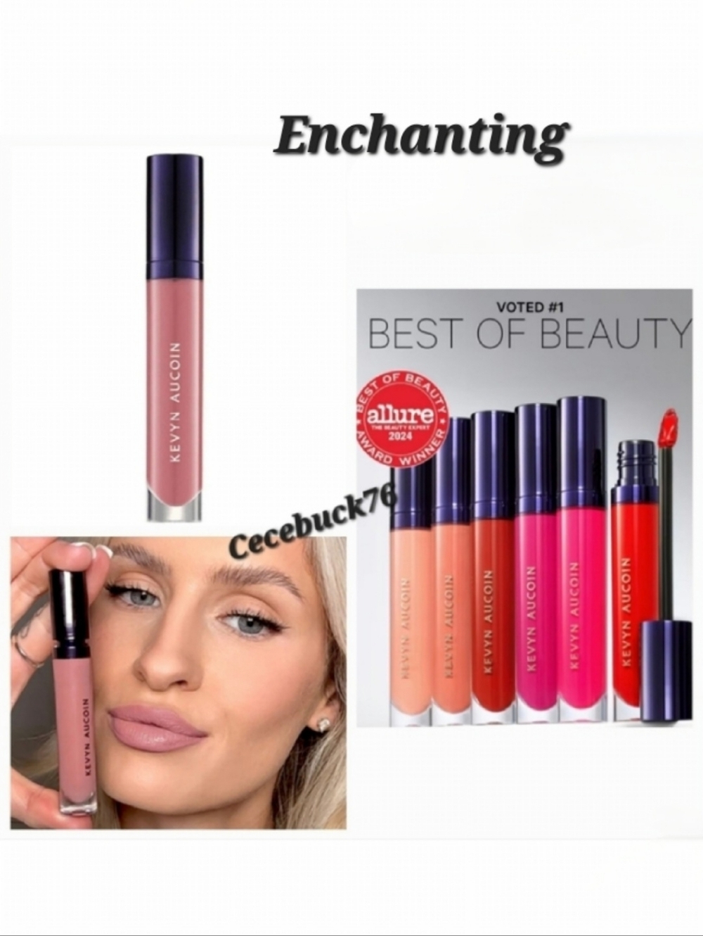 🌺Kevyn Aucoin Enchanting Velvet Lip Paint Matte Long Wear